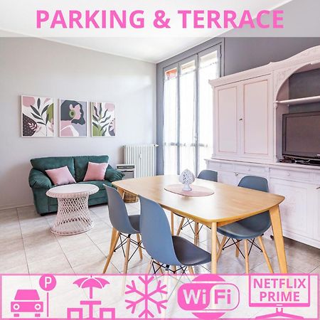 Apartament Parking & Terrace - Large 90 Mq - Self Check-In & Remote Access Como Zewnętrze zdjęcie